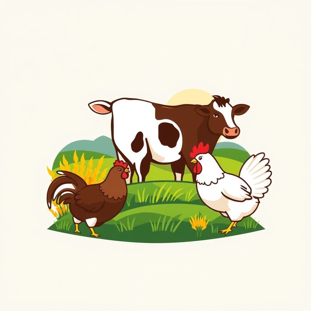 รู้เทคนิค สร้างโลโก้ฟาร์ม วัว ไก่ และการเกษตร ด้วยดีไซน์ใหม่ไม่ธรรมดา น่าจดจำ